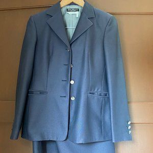 Salvatore Ferragamo Plum Skirt suit